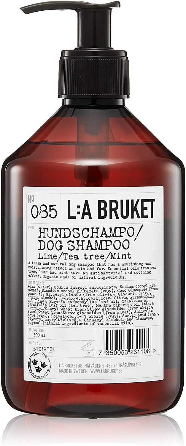 L:A Bruket - 500ml Lime TeaTree Mint Dog Shampoo